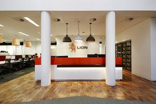 Lion office design, interior architecture